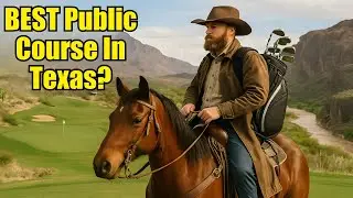 BEST Public Course In Texas? ★ Black Jack's Crossing ★ on GSPro and Square Golf Launch Monitor!
