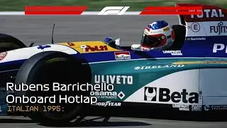 F1 Italian Hotlap 1995 | Rubens Barrichello Onboard | F1 Challenge '99-'02