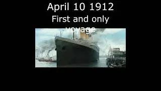 Evolution of the R.M.S Titanic. #evolution #titanic #shipsinking #gameprojects