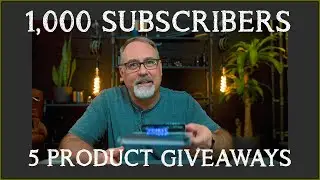 1,000 Subscribers Celebration Product Giveaways