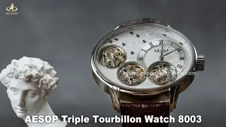 Aesop The Triple Tourbillon Watch