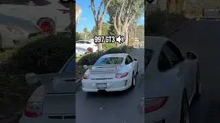 997 GT3 VS. 991 GT3RS REV BATTLE 🔊