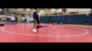 Ryan Cooley vs Corey Cleveland 195lbs Semifinals at the Bald and Fat Classic