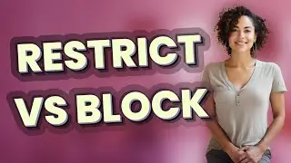 Is Facebook Messenger's Restricted Mode Different from Blocking?