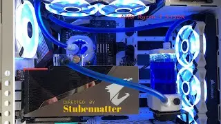 Spring Setup AMD Ryzen 9 3950X Nvidia RTX 2080 Super Wasserk&uuml;hlung time lapse