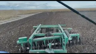 Дискуваня сої ‼️трактор NEW HOLLAND T7060‼️