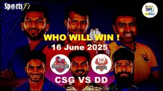 CSG vs DD match prediction, 14th Match, TNPL 2025, 16 June 2025
