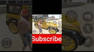 Thar roxx 🤯 golden color cheat code !! Indian Theft Auto Simulator game #shorts