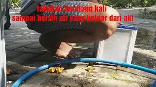 Cara servis aki mobil yang drop/tekor ,MURAH DAN MUDAH !!!
