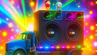 🎉 Shinchan, Doraemon & Michael Present the WORLD&rsquo;S BIGGEST SPEAKER for Vinayaka Chavithi! 🥳🔊