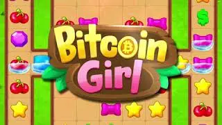 Bitcoin Girl Solve puzzles & build empire hr square 12sec