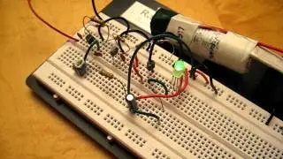 Sound Activated LED with an Electret Microphone