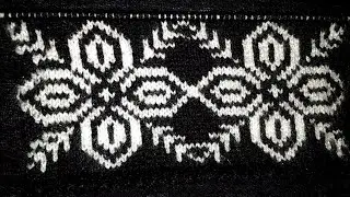 Knitting Double Colour Design || डबल कलर बुनाई डिजाइन Cardigan Sweater Jacket