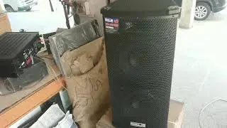AHUJA SRX 250®DXM PA SPEAKER SYSTEMS UNBOXING & REVIEW with Pros & Concs