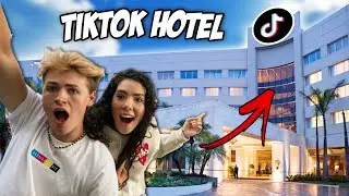 Moving Into The WORLD'S FIRST TikTok Hotel | Andrea & Lewis