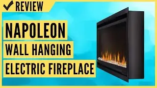 Napoleon Alluravision-NEFL50CHS-Slim Wall Hanging Electric Fireplace Review