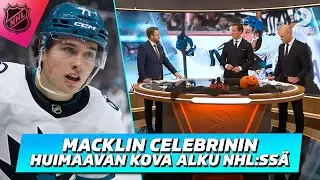Macklin Celebrinin huimaavan kova alku NHL:ss&auml;