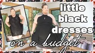Perfect Little Black Dresses for Plus Size Babes ON A BUDGET