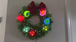 2022 Target Animated Christmas Wreath