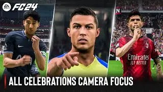 EA SPORTS FC 24 | All Celebrations Camera Focus