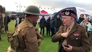 Gordon Highlanders 1914-1918 Group Bayonet Drill