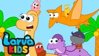 【NEW】 SURPRISE EGGS - DINO FRIENDS | EGG SONG | SUPER BEST SONGS FOR KIDS | LARVA KIDS