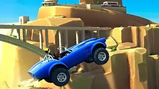 MMX Hill Dash 2 CANYON - Classic & Monster Car / Racing Games
