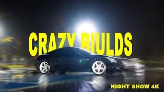 A CRAZY KOREAN CAR MEET 4K - CINEMATIC  NIGHT SHOW