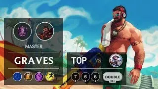 Graves Top vs Fiora - EUW Master Patch 9.24