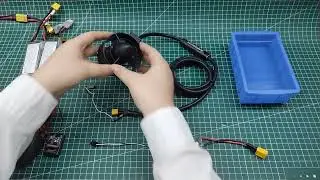 APISQUEEN U2 mini/U2 brushless underwater thruster usage demonstration