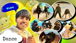 Dance Stunt Practice + Crazy Funny Moments 🤣 | Vlog #dance #vlogger #funny #comedy 