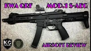[REVIEW] KWA QRF MOD.1 S-AEG PDW Airsoft Test Deutsch, KWA Airsoft SMG, 6mm Airsoft TEAM-030-