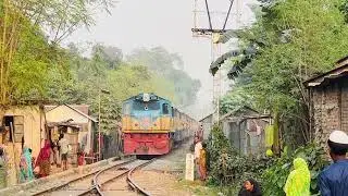 Real and original footage of Bangladeshi local Train #train #view #scene 