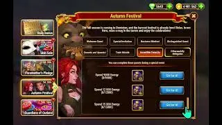 Autumn Festival  - All the tasks