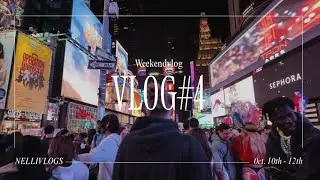 WEEKENDVLOG | NYC | CHURCH & FRIENDS | NELLIVLOGS 