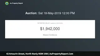 43 Amourin Street, North Manly NSW 2100 | AuPropertyReport.Com