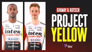 Project Yellow | Intermarch&eacute;-Wanty duo Biniam Girmay and Jonas Rutsch look to Tour de France