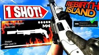 the *1 SHOT* MODEL 680 is BROKEN on REBIRTH ISLAND! 🔥 (BEST DRAGONS BREATH CLASS SETUP) WARZONE!