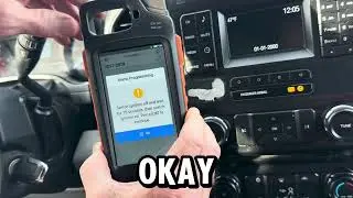 Установка складного ключа на Ford F-250 2018 года с помощью Key Tool Max Pro
