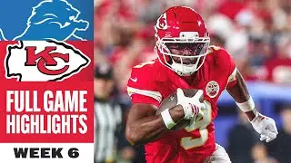 Kansas City Chiefs vs. Detroit Lions Game Highlights | NFL 2025 Season - Week 6