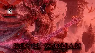 Epic Dark Gothic Rock Instrumental by Asian Female Guitarist in a Mysterious Castle