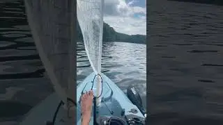 Hobie kayak Sail kit  with no wind...