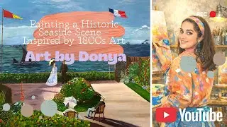 Classical Seaside Landscape | Oil Painting