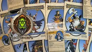 Little Monk Warhammer Quest Character Books and Cards
