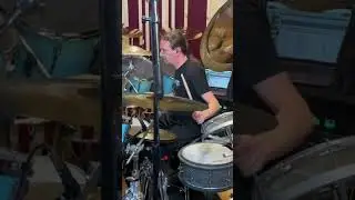 Recording 3 Stroke Ruff on 24&rdquo; Double Bass Drums #axispercussion #zildjian #yamahadrumsofficial