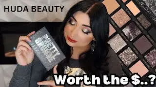 Huda Beauty Pretty Grunge Palette Review