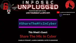 InfoSec Unplugged - #ShareTheMicInCyber