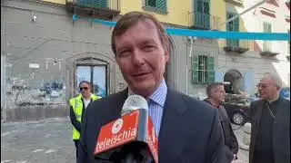 Napoli. L'erede borbonico Don Pedro in visita alla fondazione San Giuseppe dei Nudi