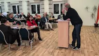 Roter Salon - Christian Springer - Wir m&uuml;ssen Ukraine, dem iranischen Volk, Israel helfen...