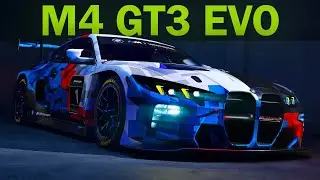 BMW M4 GT3 EVO 2025 &mdash; Обновлённый гоночный болид!